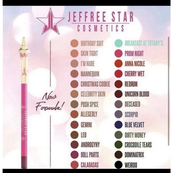 Jeffrey Star Velour lip liner Posh Spice - Picture 3 of 3